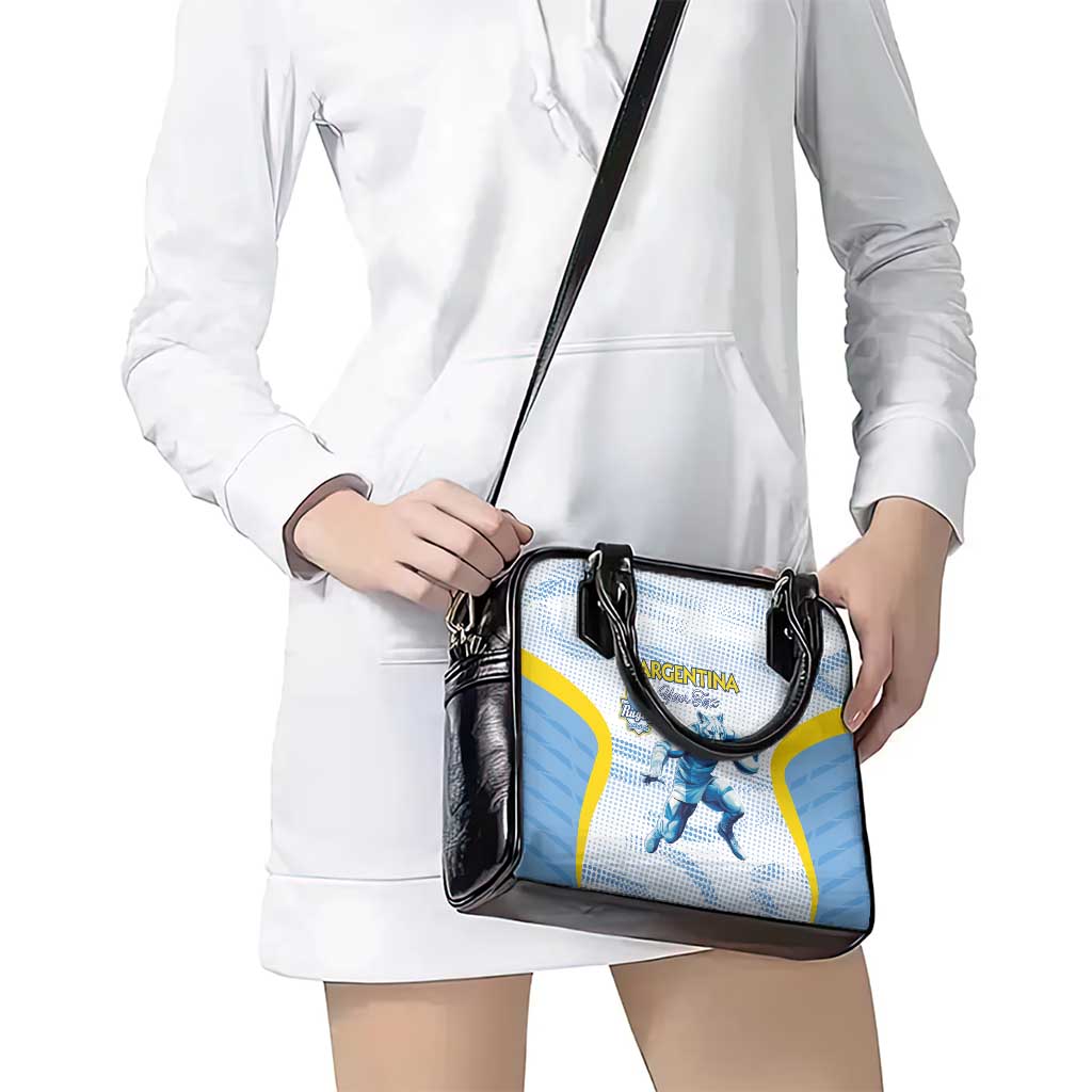 Argentina Rugby Custom Shoulder Handbag Pumas Mascot - Sporty Style LT15