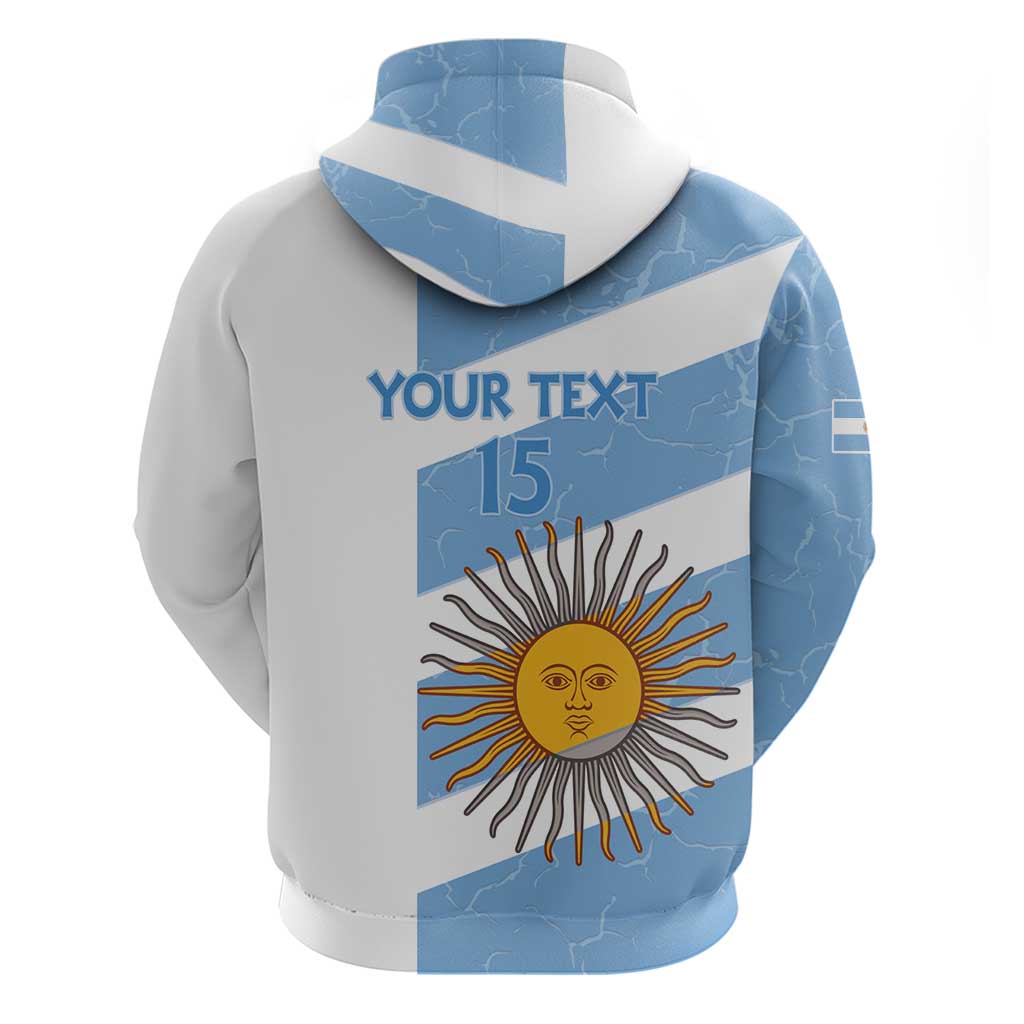 Argentina Rugby Custom Hoodie Go Los Pumas LT15