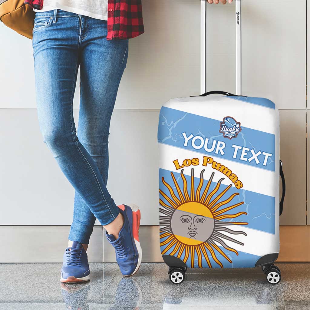 Argentina Rugby Custom Luggage Cover Go Los Pumas LT15
