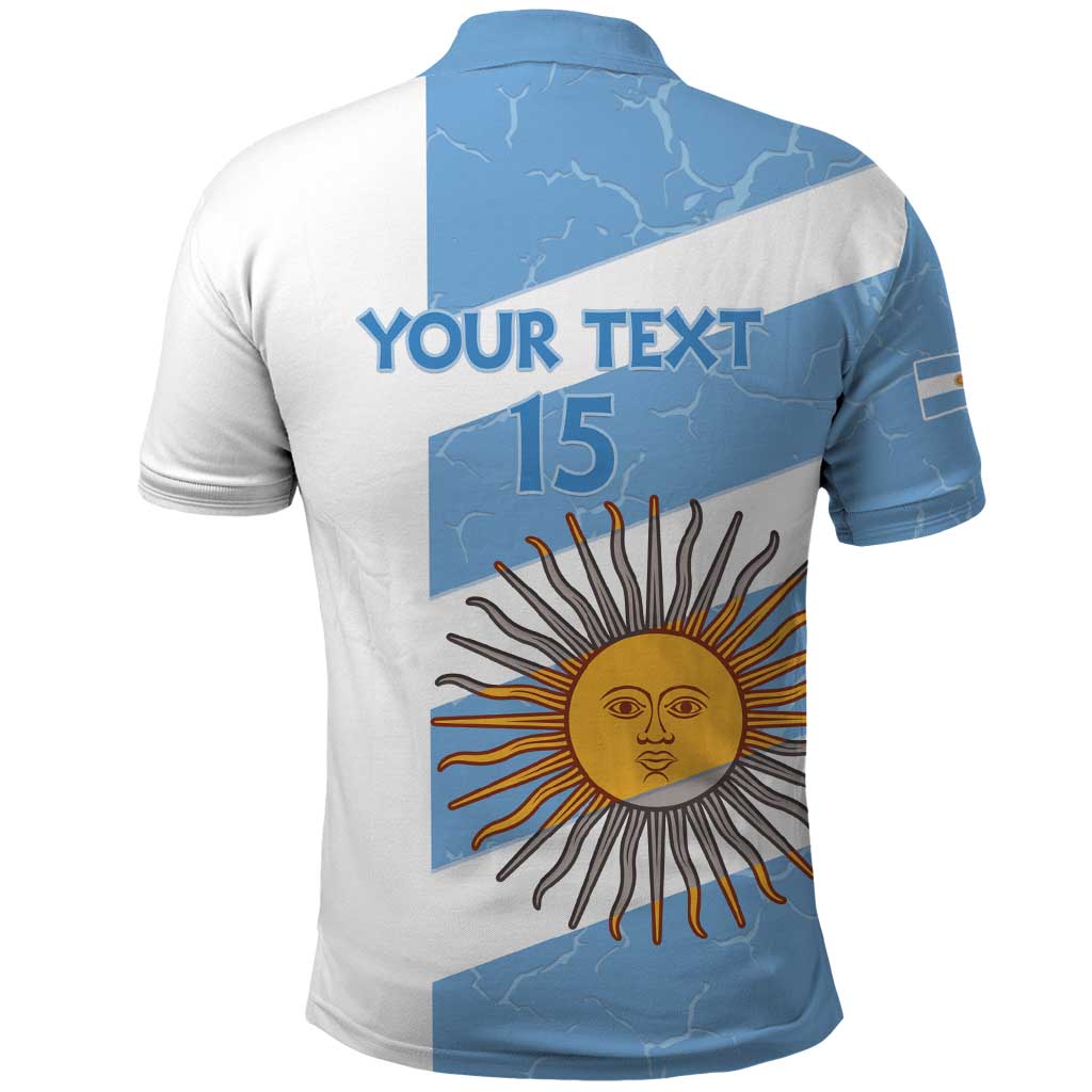 Argentina Rugby Custom Polo Shirt Go Los Pumas LT15