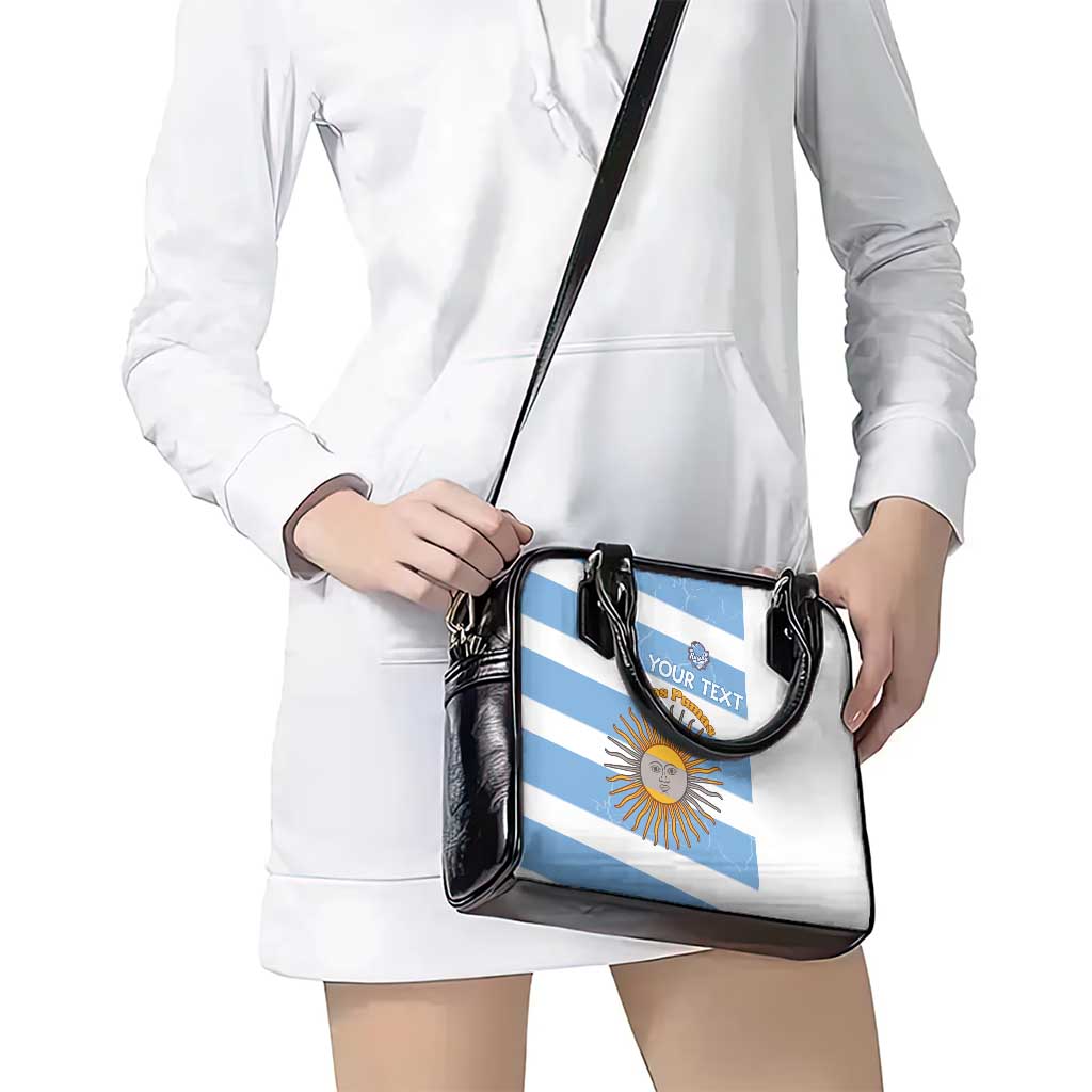 Argentina Rugby Custom Shoulder Handbag Go Los Pumas LT15