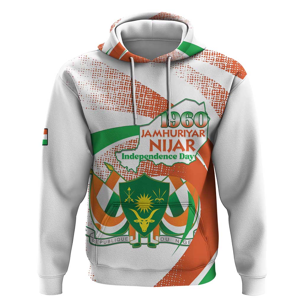 Personalised Niger Hoodie 1960 Jamhuriyar Nijar Independence Day LT15