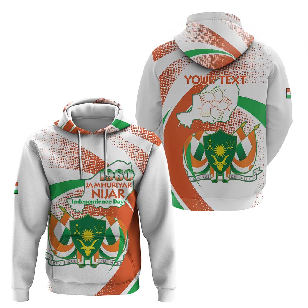 Personalised Niger Hoodie 1960 Jamhuriyar Nijar Independence Day LT15