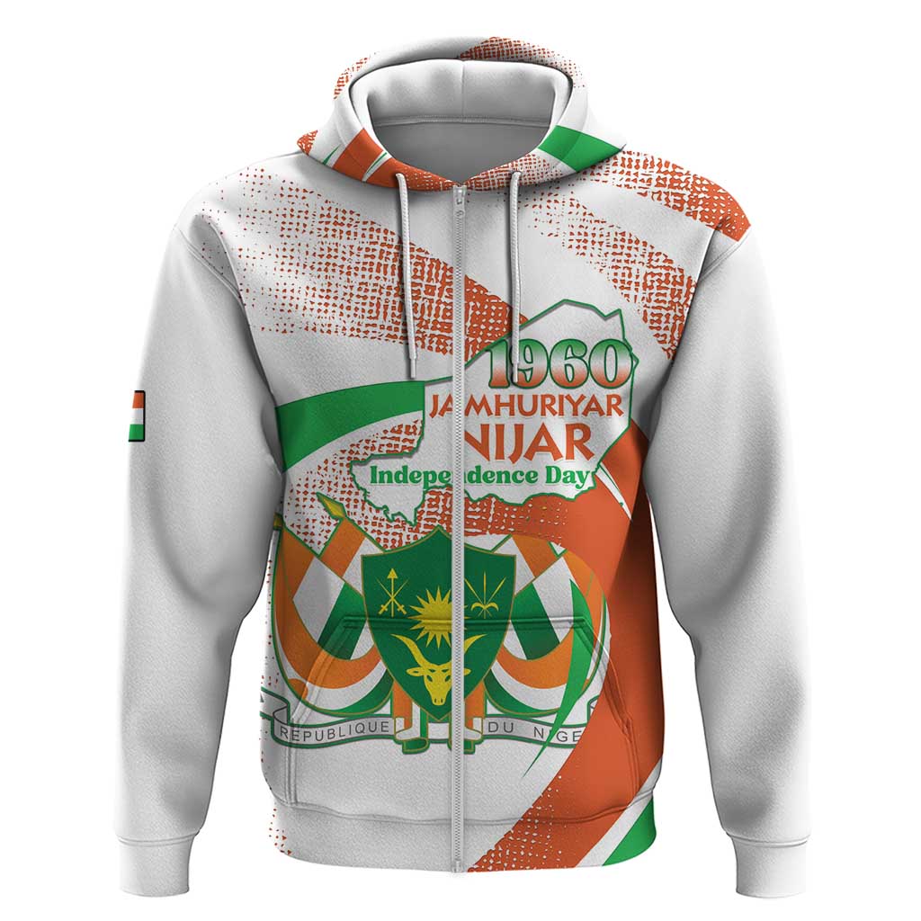 Personalised Niger Hoodie 1960 Jamhuriyar Nijar Independence Day LT15