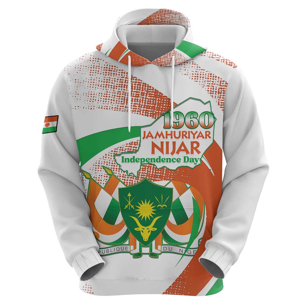 Personalised Niger Hoodie 1960 Jamhuriyar Nijar Independence Day LT15