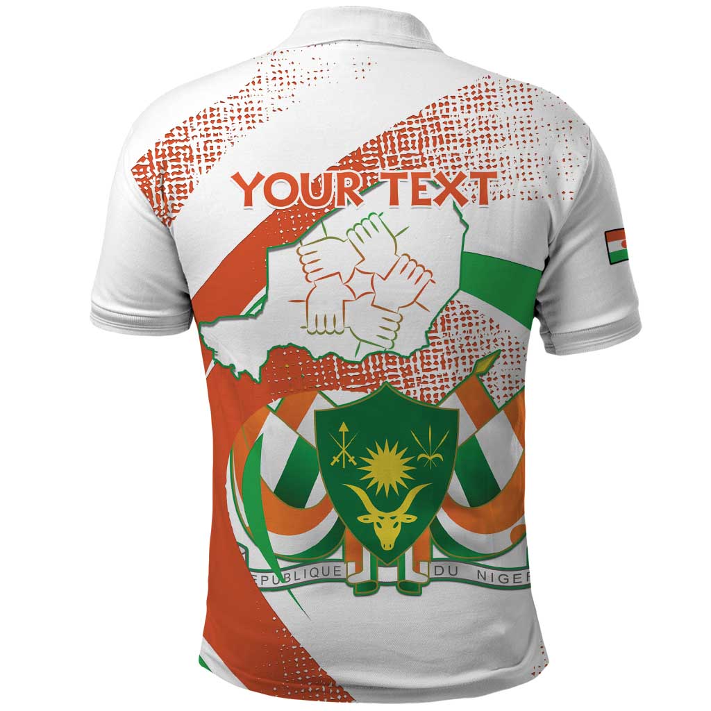 Personalised Niger Polo Shirt 1960 Jamhuriyar Nijar Independence Day LT15