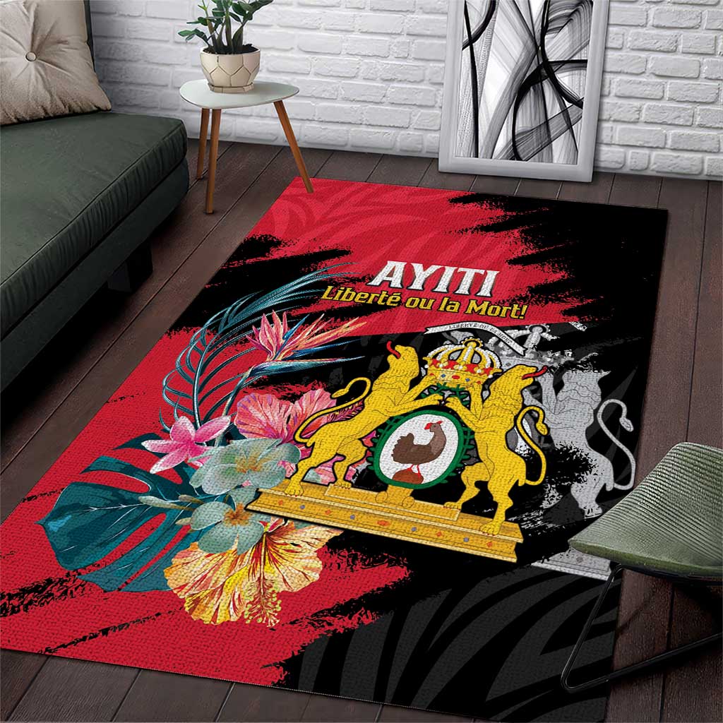 First Empire of Haiti 1804-1806 Area Rug Liberté ou la Mort! LT15