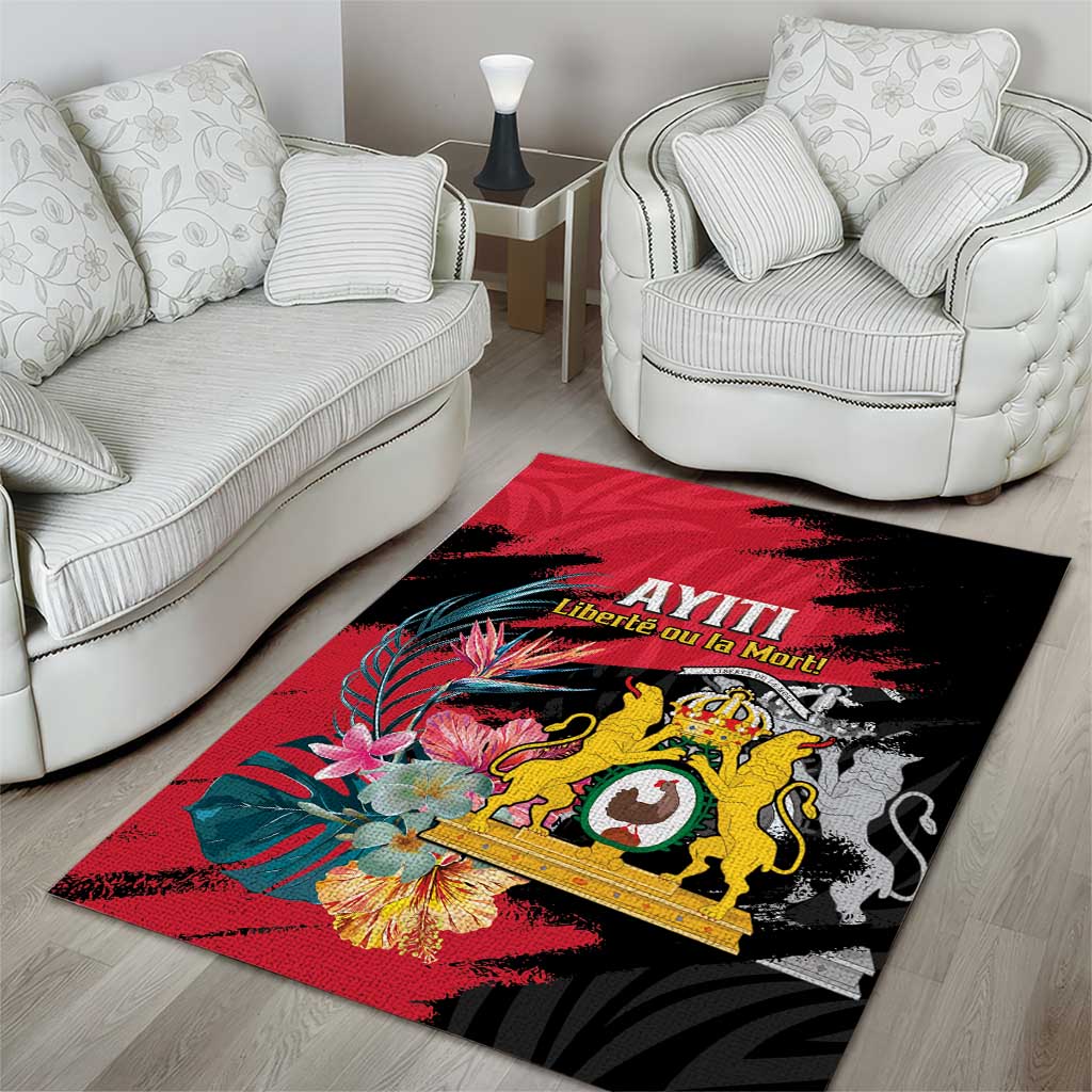 First Empire of Haiti 1804-1806 Area Rug Liberté ou la Mort! LT15