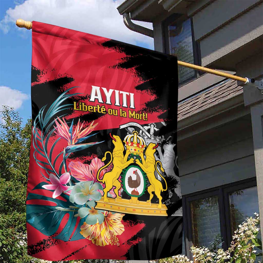 First Empire of Haiti 1804-1806 Garden Flag Liberté ou la Mort! LT15