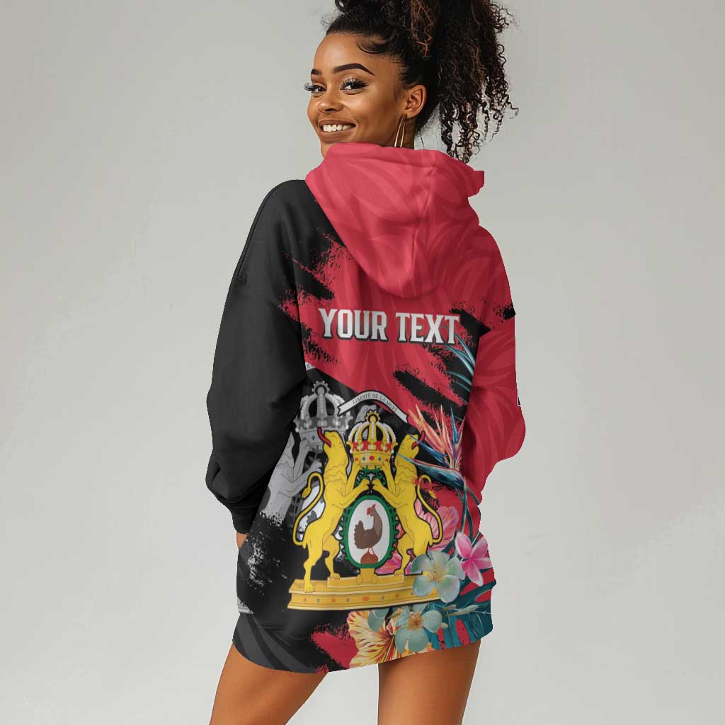 Personalized First Empire of Haiti 1804-1806 Hoodie Dress Liberté ou la Mort! LT15