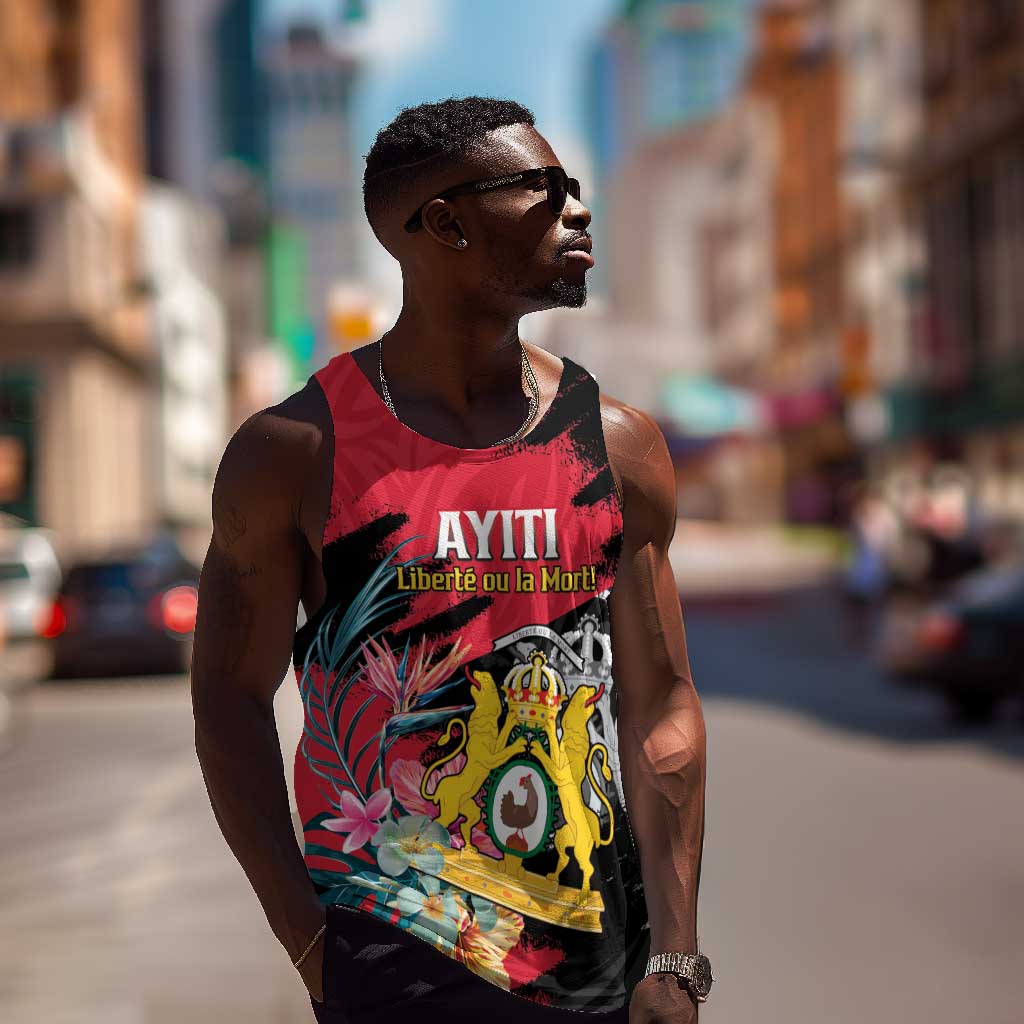 Personalized First Empire of Haiti 1804-1806 Men Tank Top Liberté ou la Mort! LT15