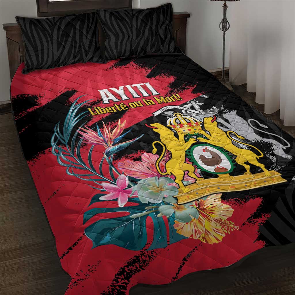 First Empire of Haiti 1804-1806 Quilt Bed Set Liberté ou la Mort! LT15