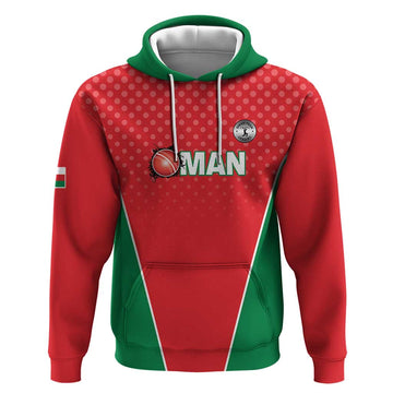Custom Oman Cricket Hoodie We Are Champions LT15