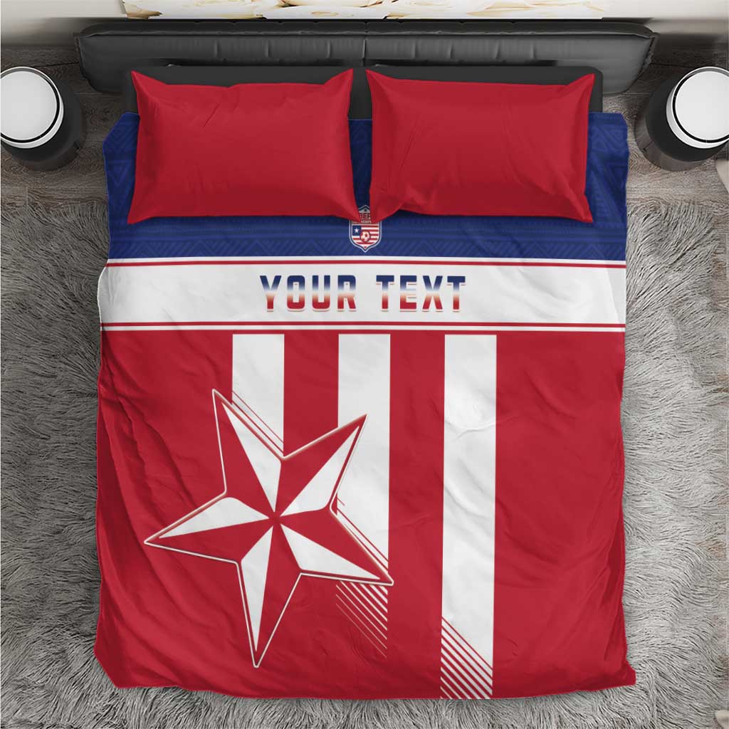 Custom Liberia Football Bedding Set Sporty Style LT15