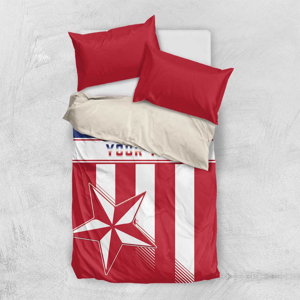 Custom Liberia Football Bedding Set Sporty Style LT15