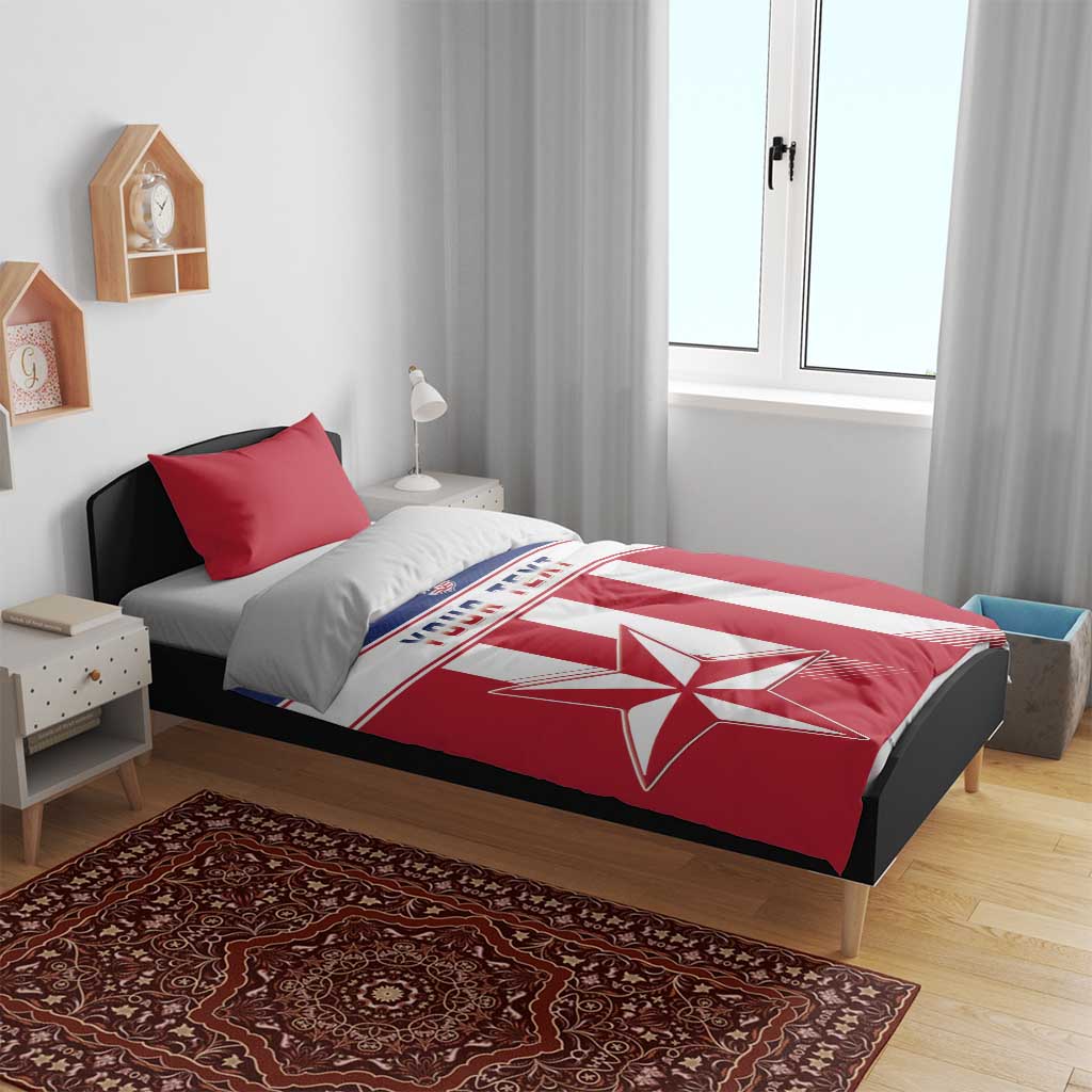 Custom Liberia Football Bedding Set Sporty Style LT15