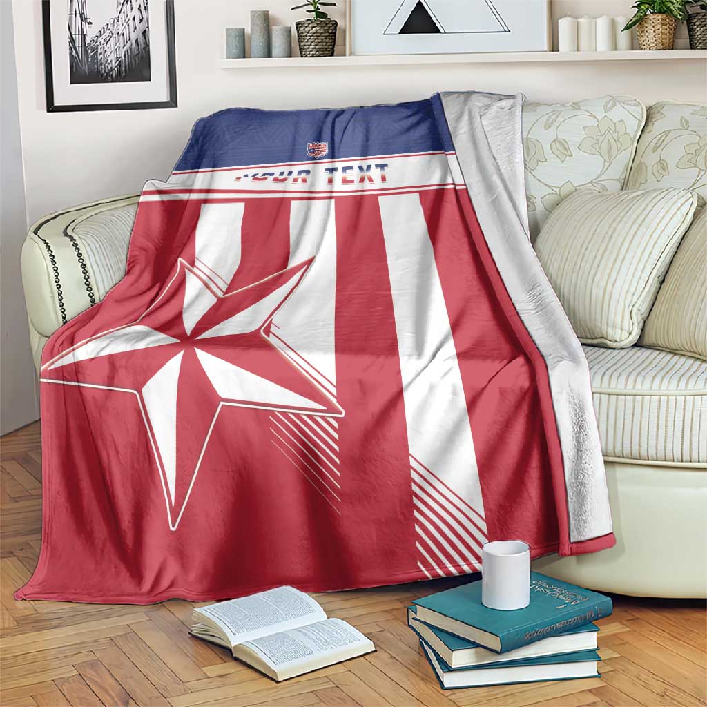 Custom Liberia Football Blanket Sporty Style LT15