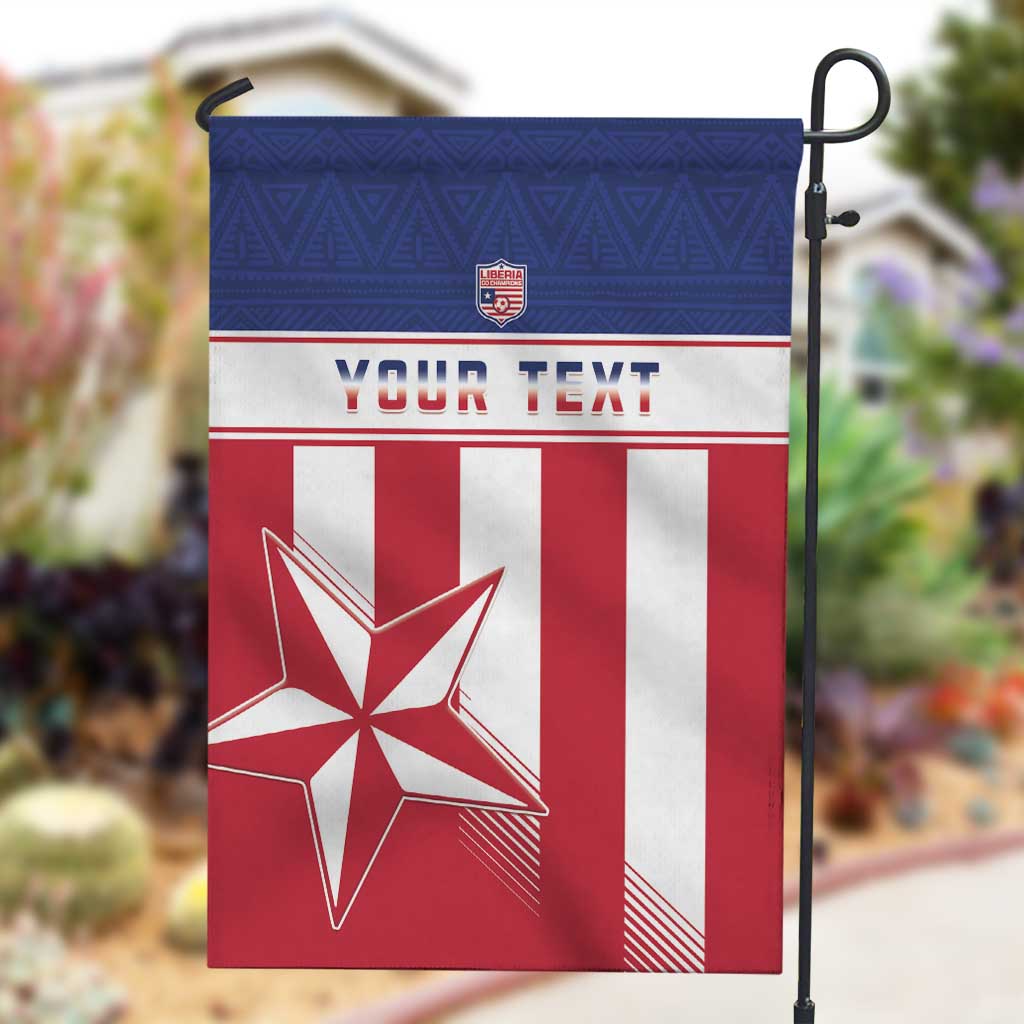 Custom Liberia Football Garden Flag Sporty Style LT15