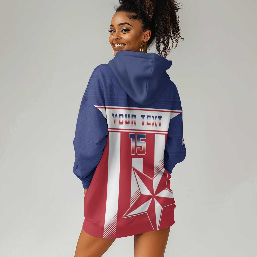 Custom Liberia Football Hoodie Dress Sporty Style LT15
