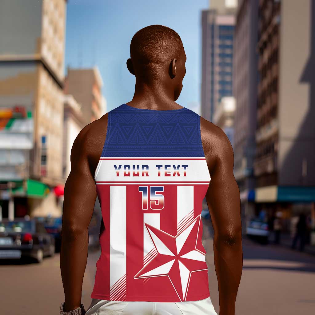 Custom Liberia Football Men Tank Top Sporty Style LT15