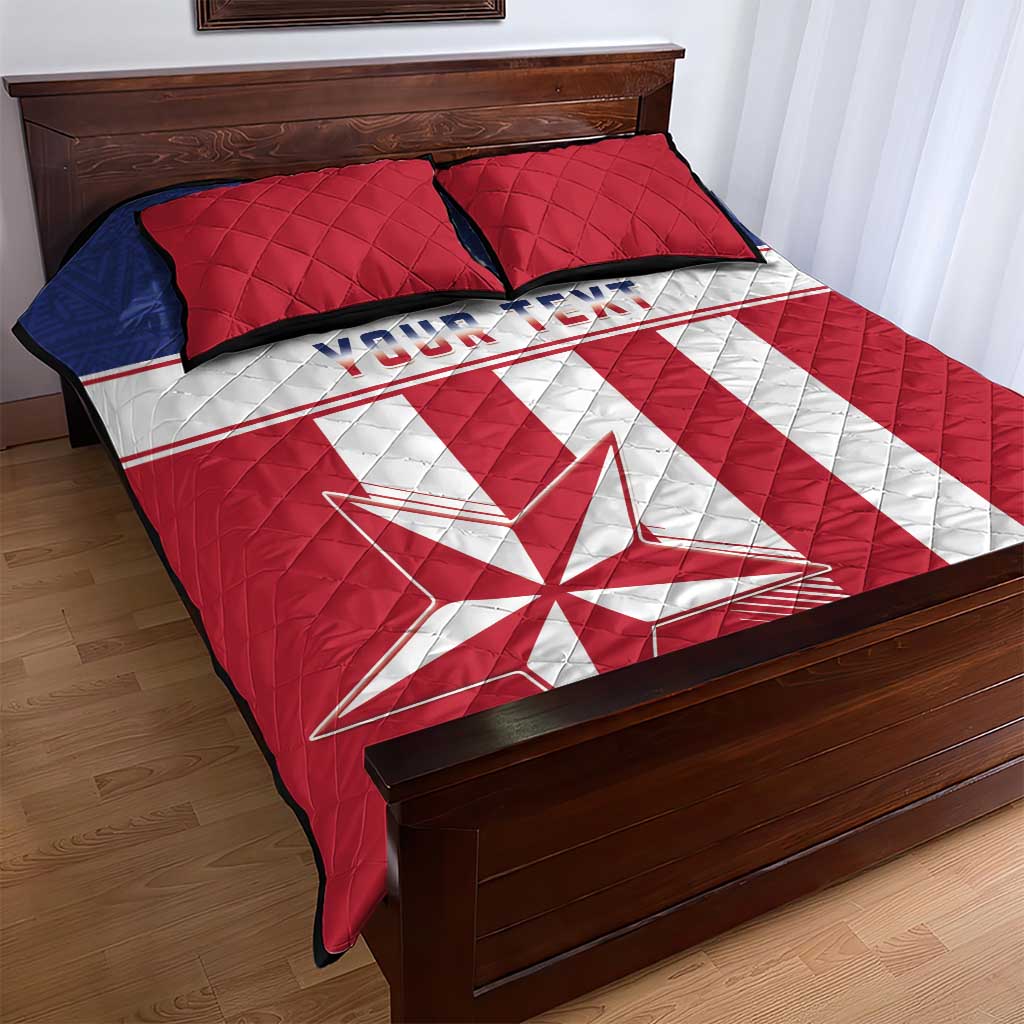 Custom Liberia Football Quilt Bed Set Sporty Style LT15