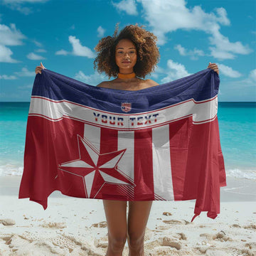 Custom Liberia Football Sarong Sporty Style LT15