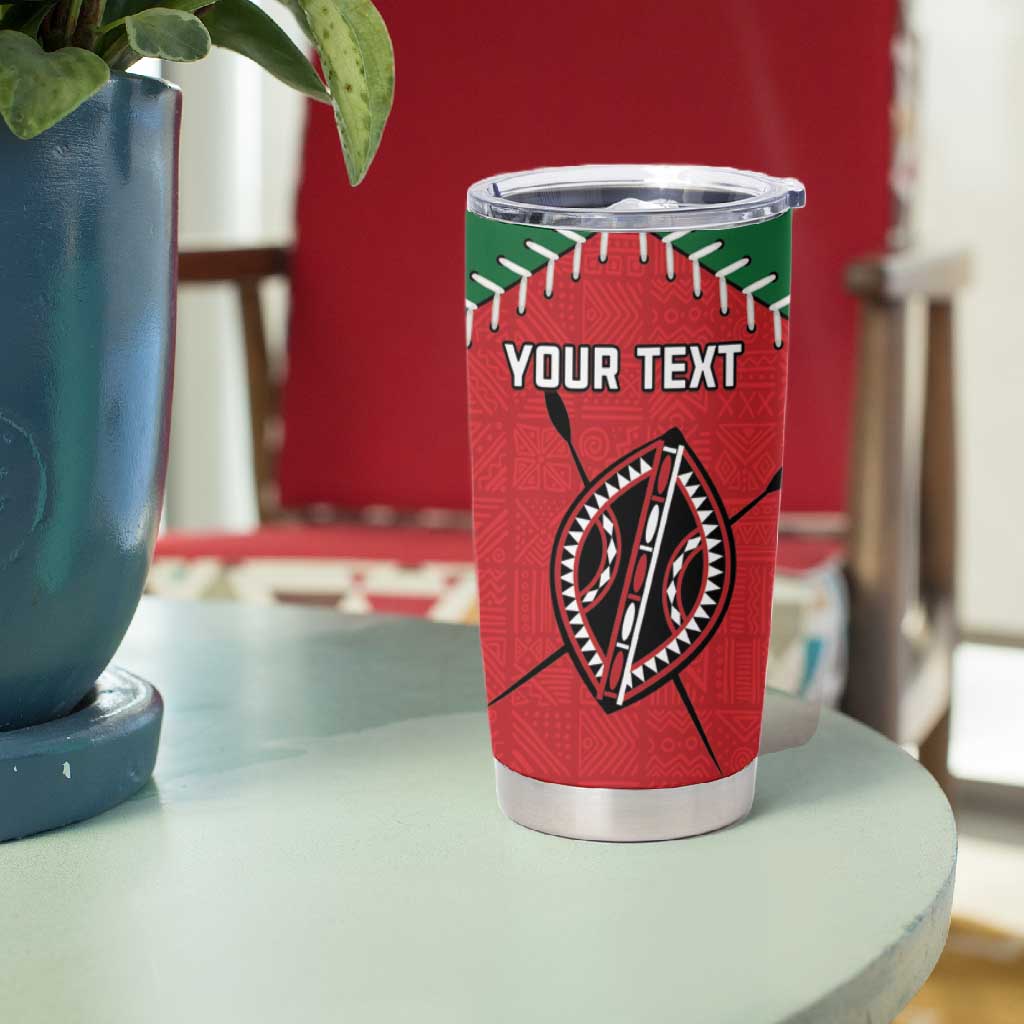 Custom Kenya Rugby Tumbler Cup We Are Simbas LT15