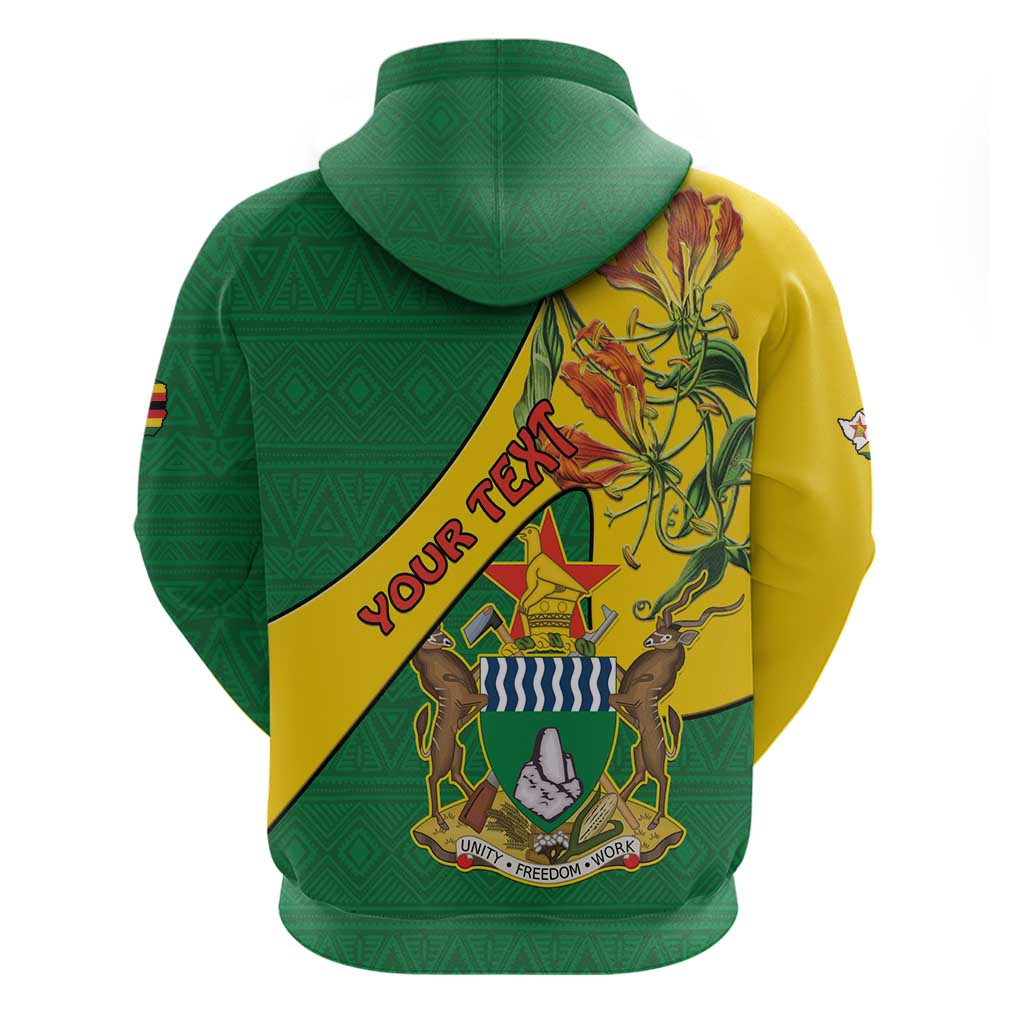 Personalised Zimbabwe Hoodie 1980 Independence Day LT15