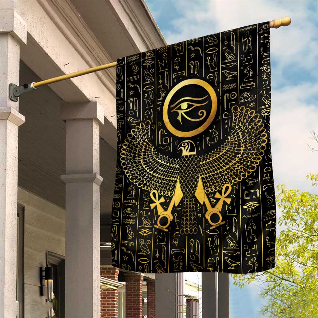 Ancient Egyptian Garden Flag Horus Falcon God LT15