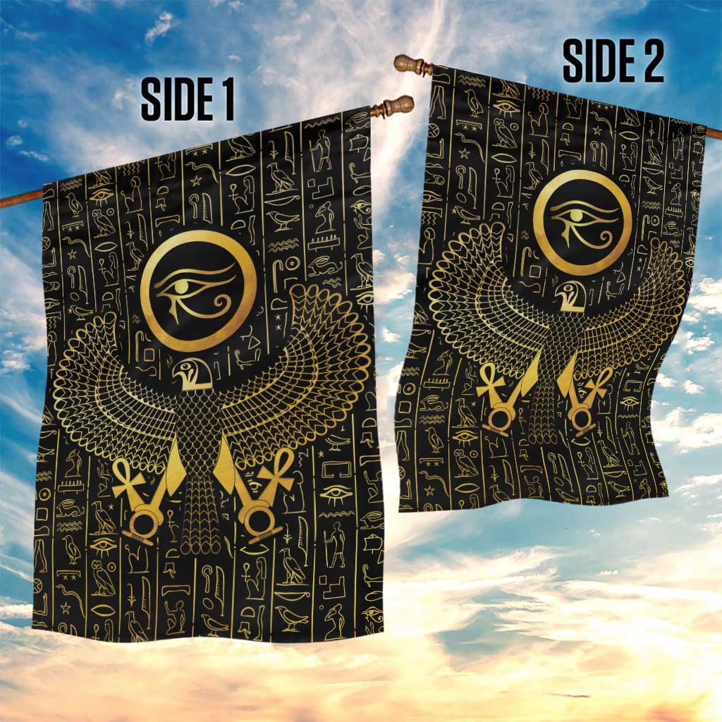 Ancient Egyptian Garden Flag Horus Falcon God LT15