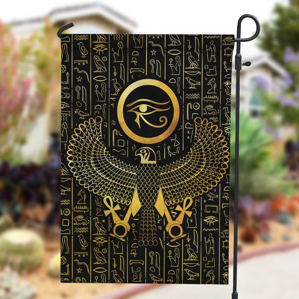 Ancient Egyptian Garden Flag Horus Falcon God LT15