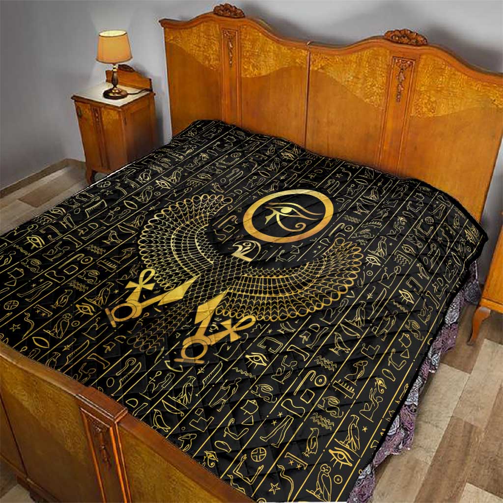 Ancient Egyptian Quilt Horus Falcon God LT15