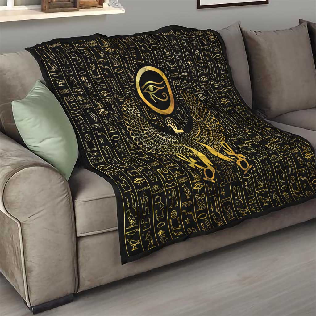 Ancient Egyptian Quilt Horus Falcon God LT15