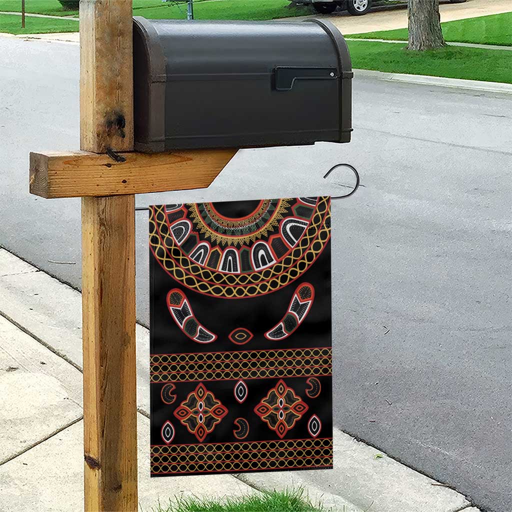 Cameroon Traditional Toghu Pattern Garden Flag LT15
