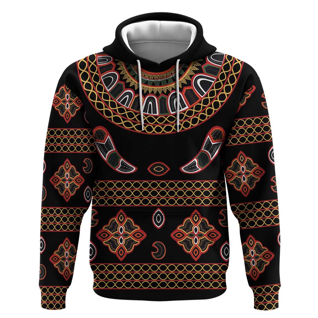 Toghu Hoodie Cameroon Traditional Pattern LT15