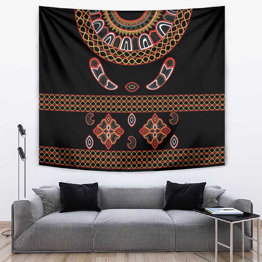 Cameroon Traditional Toghu Pattern Tapestry LT15