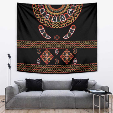 Cameroon Traditional Toghu Pattern Tapestry LT15