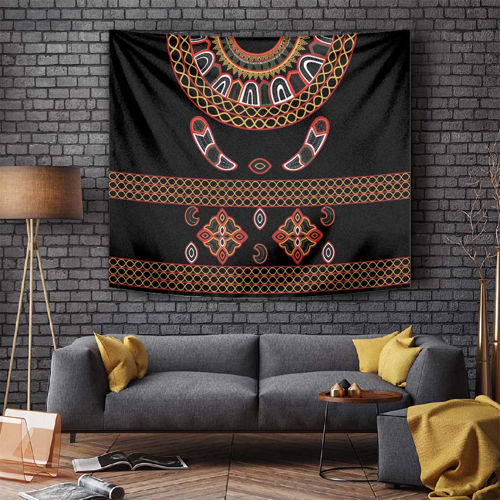 Cameroon Traditional Toghu Pattern Tapestry LT15