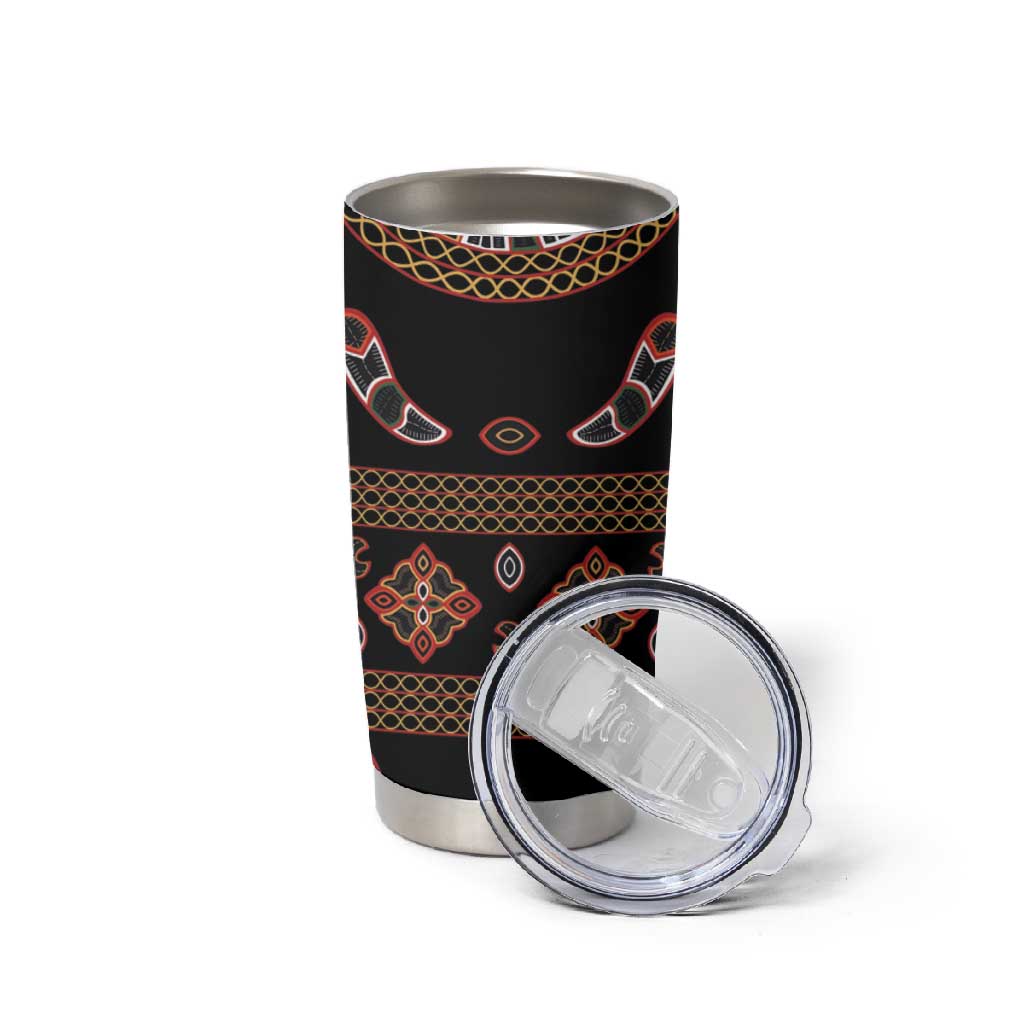 Cameroon Traditional Toghu Pattern Tumbler Cup LT15