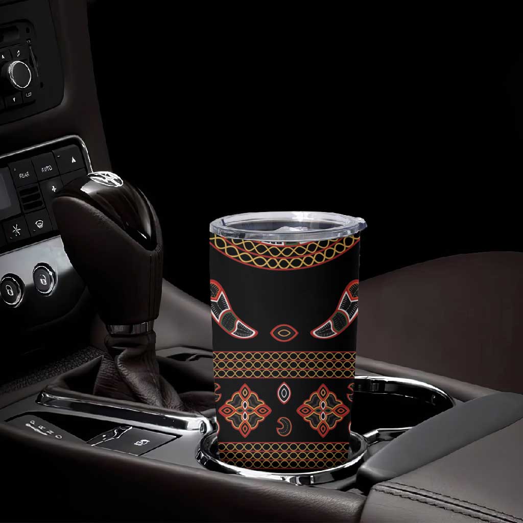 Cameroon Traditional Toghu Pattern Tumbler Cup LT15