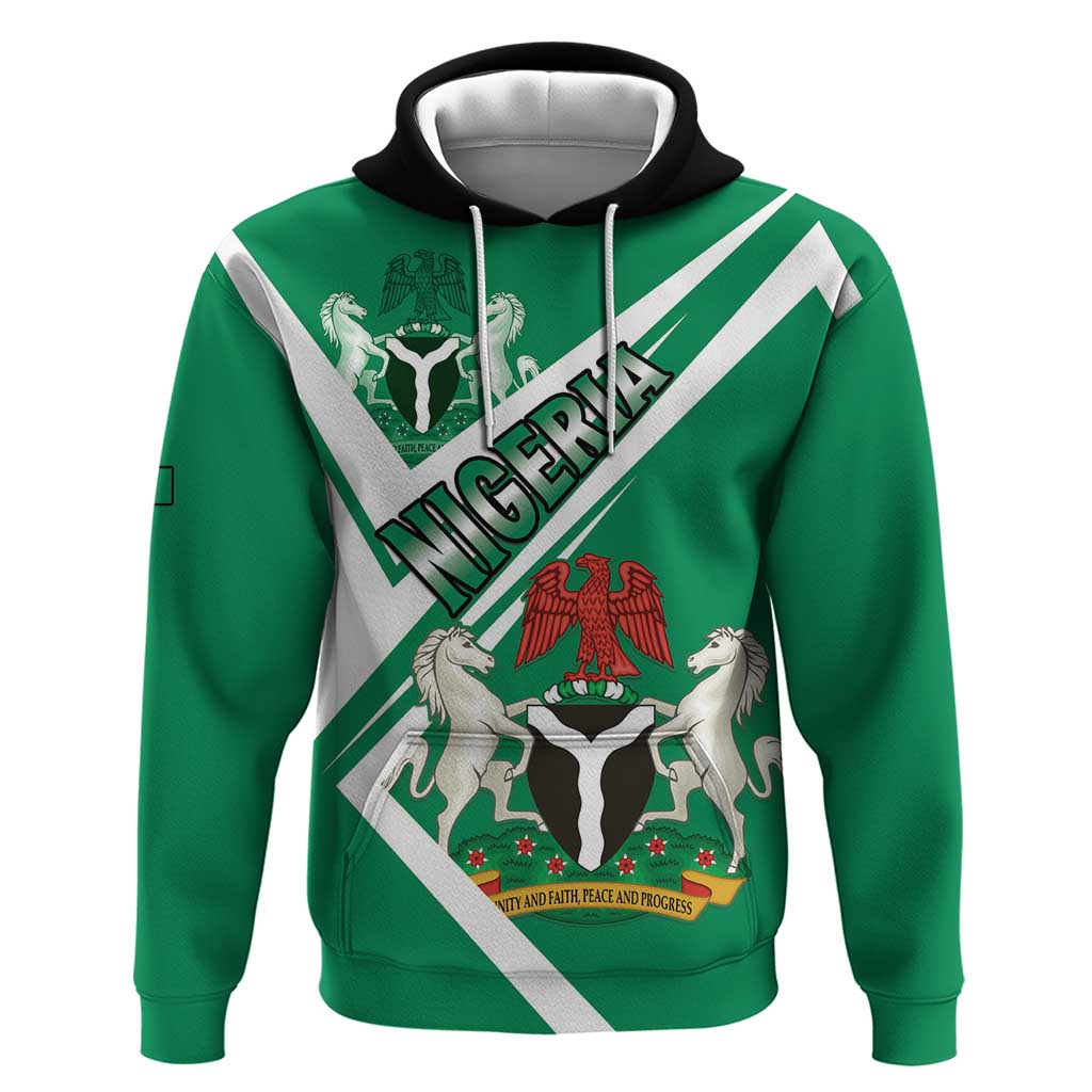 Nigeria Coat Of Arms Hoodie Sporty Style LT15