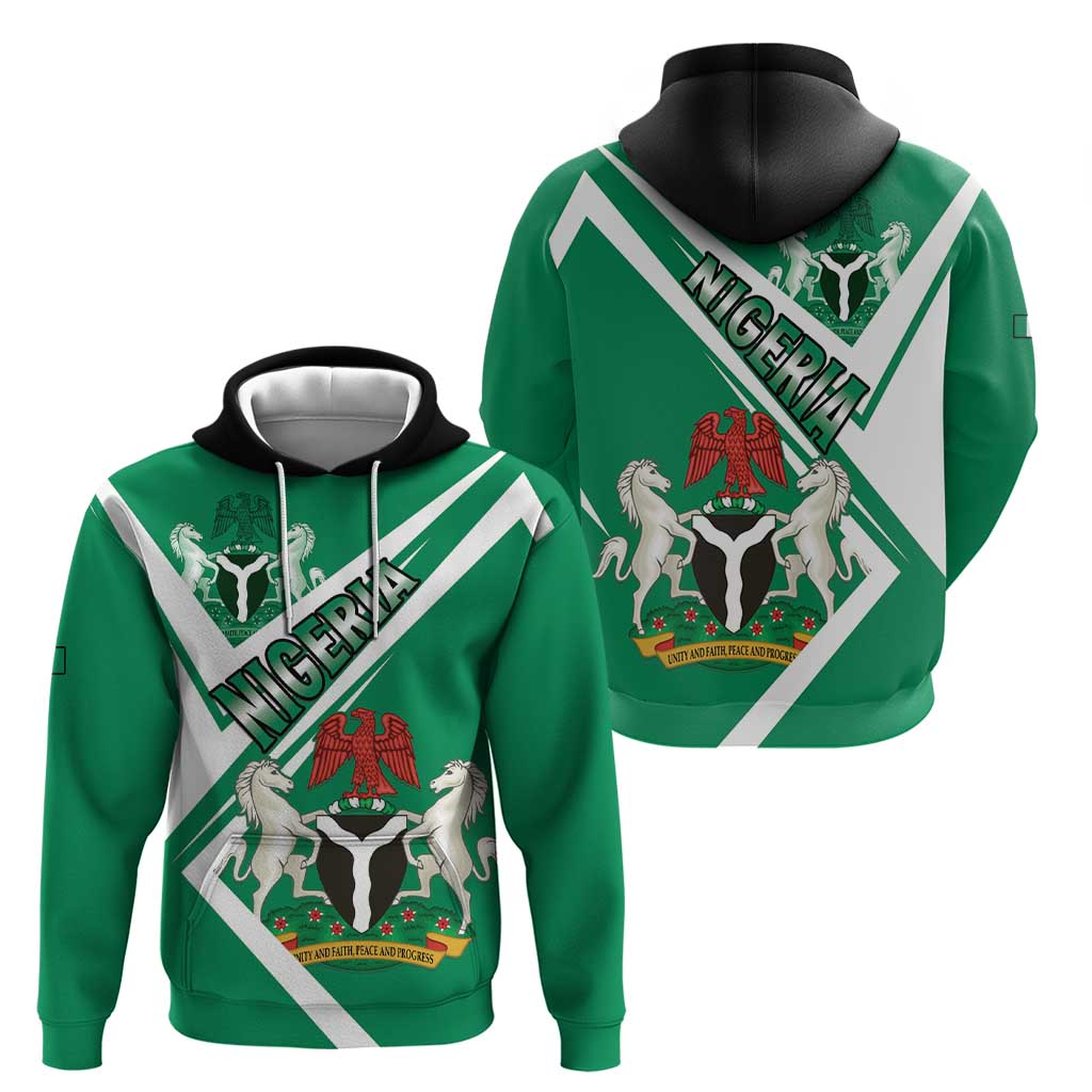 Nigeria Coat Of Arms Hoodie Sporty Style LT15