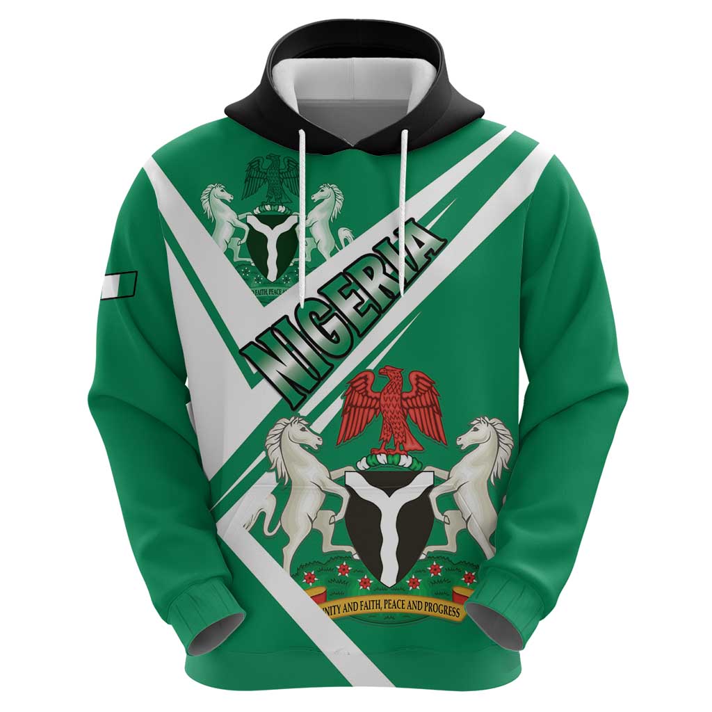 Nigeria Coat Of Arms Hoodie Sporty Style LT15