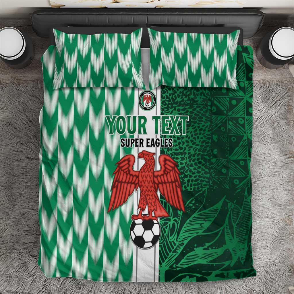 Custom Nigeria Football Bedding Set Go Champions LT15