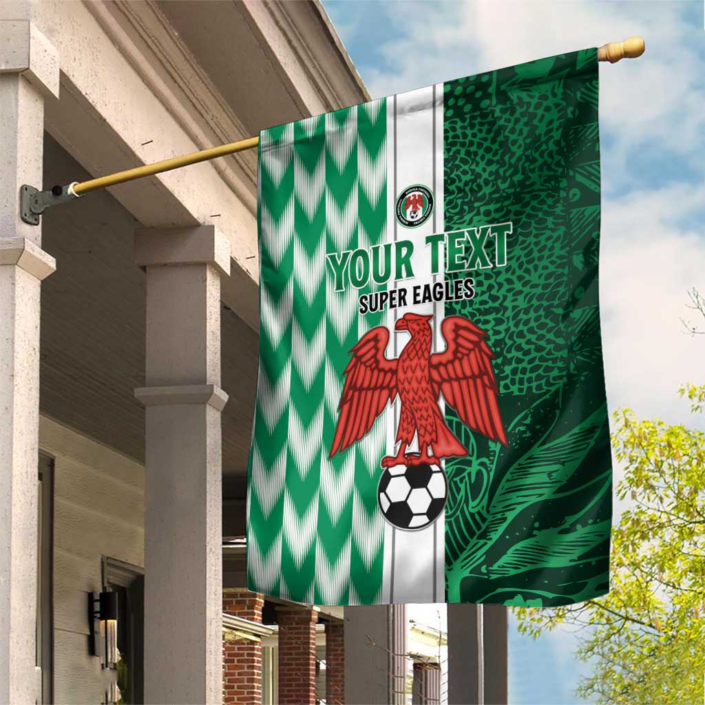 Custom Nigeria Football Garden Flag Go Champions LT15
