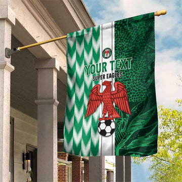 Custom Nigeria Football Garden Flag Go Champions LT15