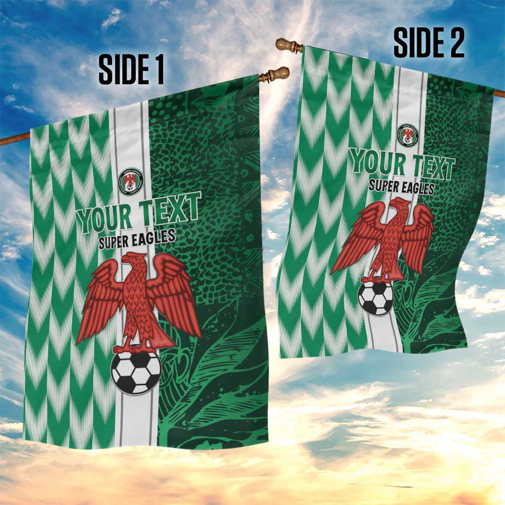 Custom Nigeria Football Garden Flag Go Champions LT15