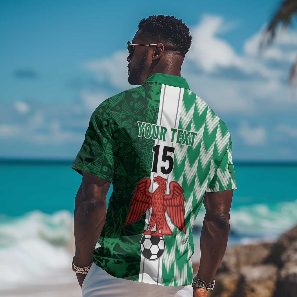 Custom Nigeria Football Hawaiian Shirt Go Champions LT15