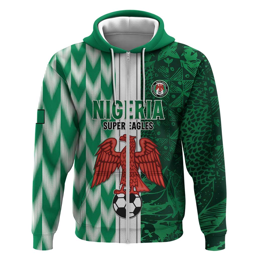 Custom Nigeria Football Hoodie Come On Super Eagles LT15