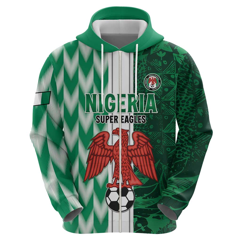 Custom Nigeria Football Hoodie Come On Super Eagles LT15